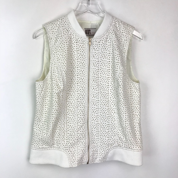 Kut from the Kloth Women's Laser Cut Vest - Picture 1 of 5